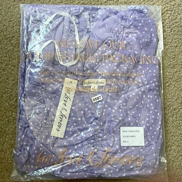 For Love And Lemons Chelsie Mini Dress Size S - Picture 13 of 13